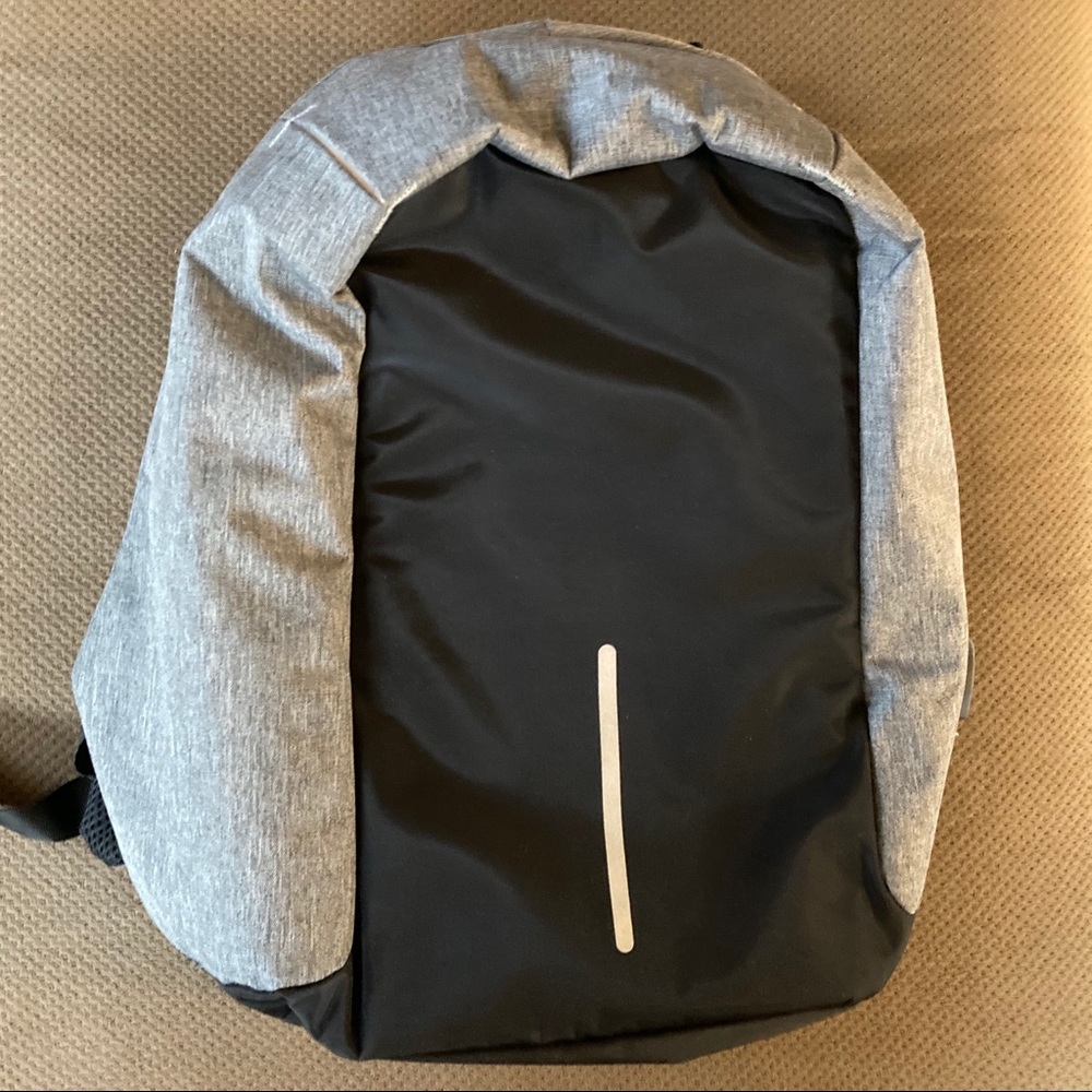 Laptop backpack with charging port